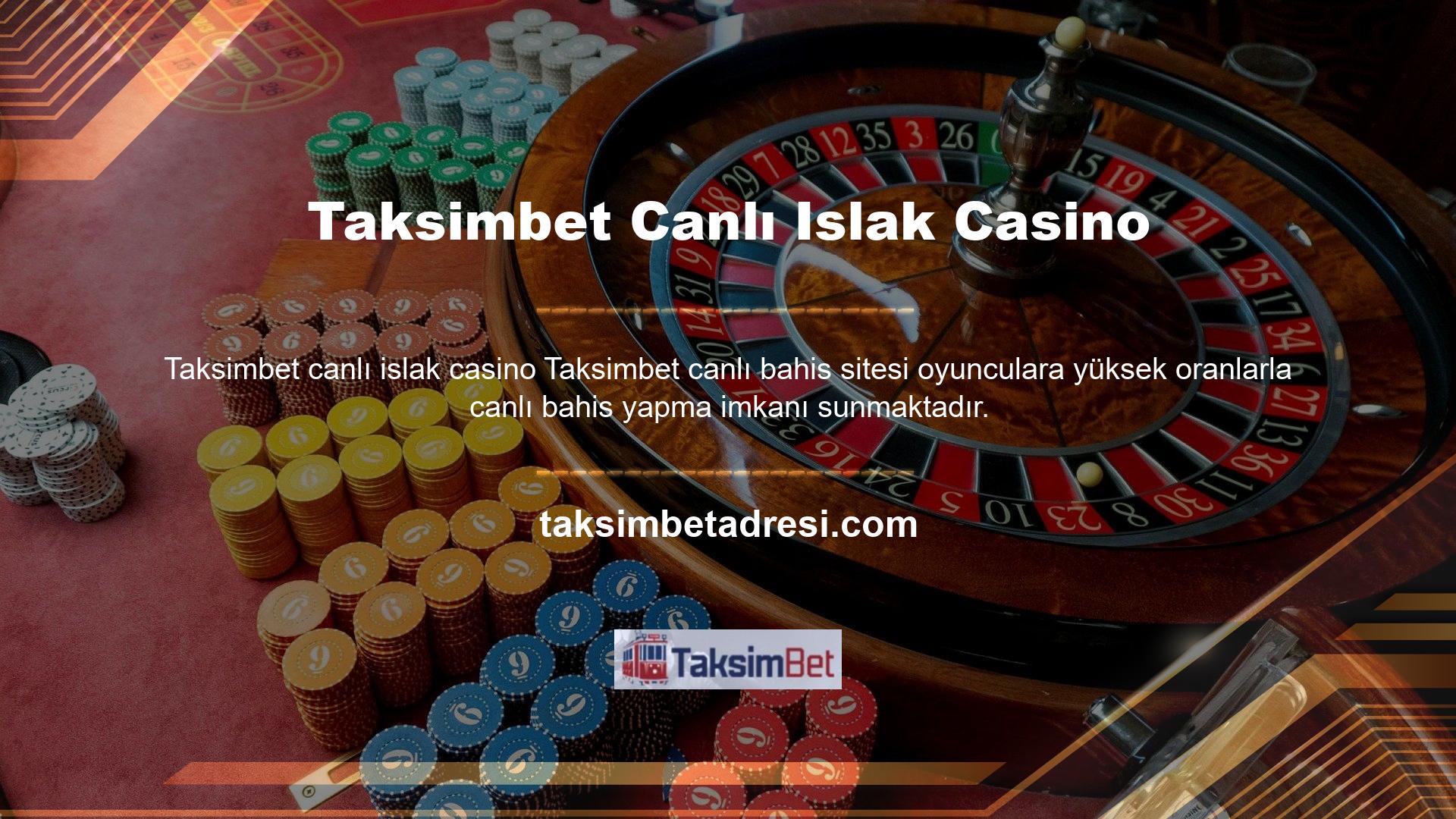 Son yıllarda giderek popüler hale gelen sanal bahis seçeneklerine de en iyi sanal bahis oranlarının sunulduğu Taksimbet Canlı Casino web sitesi üzerinden ulaşabilirsiniz