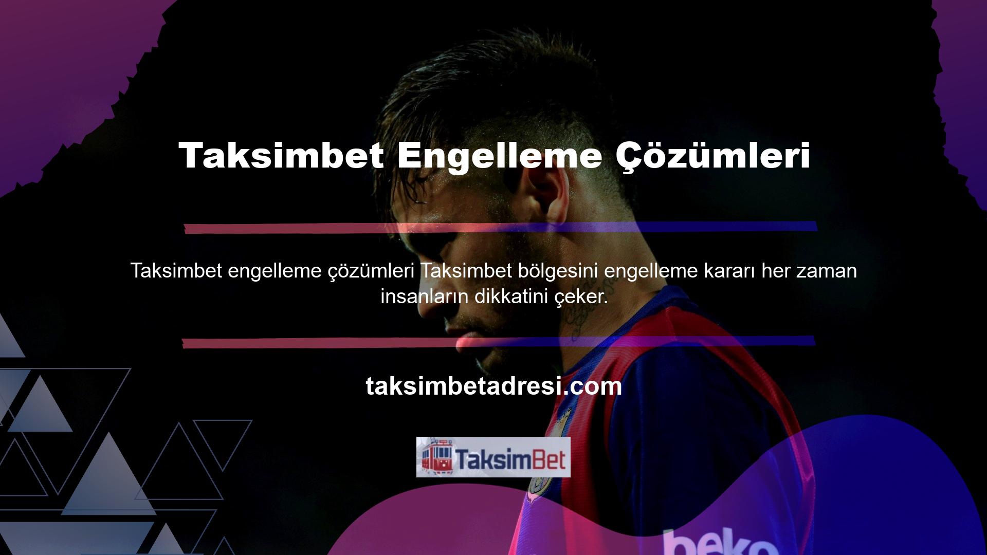 Türkiye'deki kullanıcılar Taksimbet girişinde sorunlarla karşılaştı